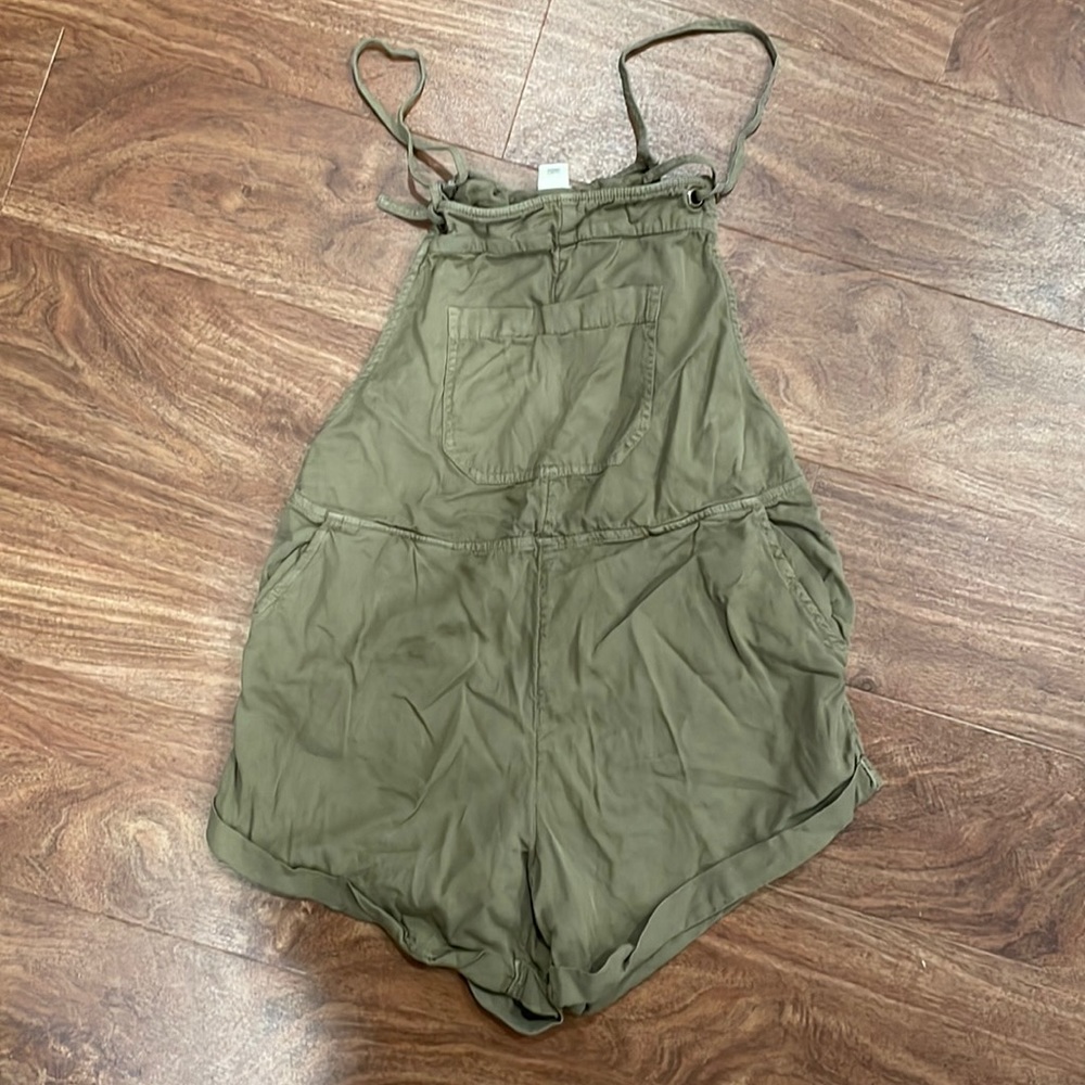 Billabong Olive Green Romper Jumpsuit